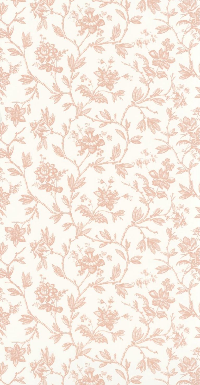 Обои — Casadeco — LES BELLES TOILES DE JOUY — Rosa — Rose blush (арт. 87964122)
