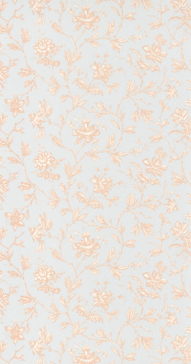 Обои — Casadeco — LES BELLES TOILES DE JOUY — Rosa — Rose peche (арт. 87964215)