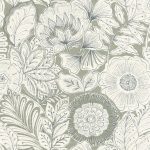Обои — Casadeco — BALI — Batik — Vert sauge (арт. 88157211)