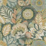 Обои — Casadeco — BALI — Batik — Vert canopee (арт. 88157714)