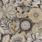 Обои — Casadeco — BALI — Batik — Noir reglisse (арт. 88159703)