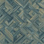 Обои — Casadeco — BALI — Paille — Bleu indigo (арт. 88186789)