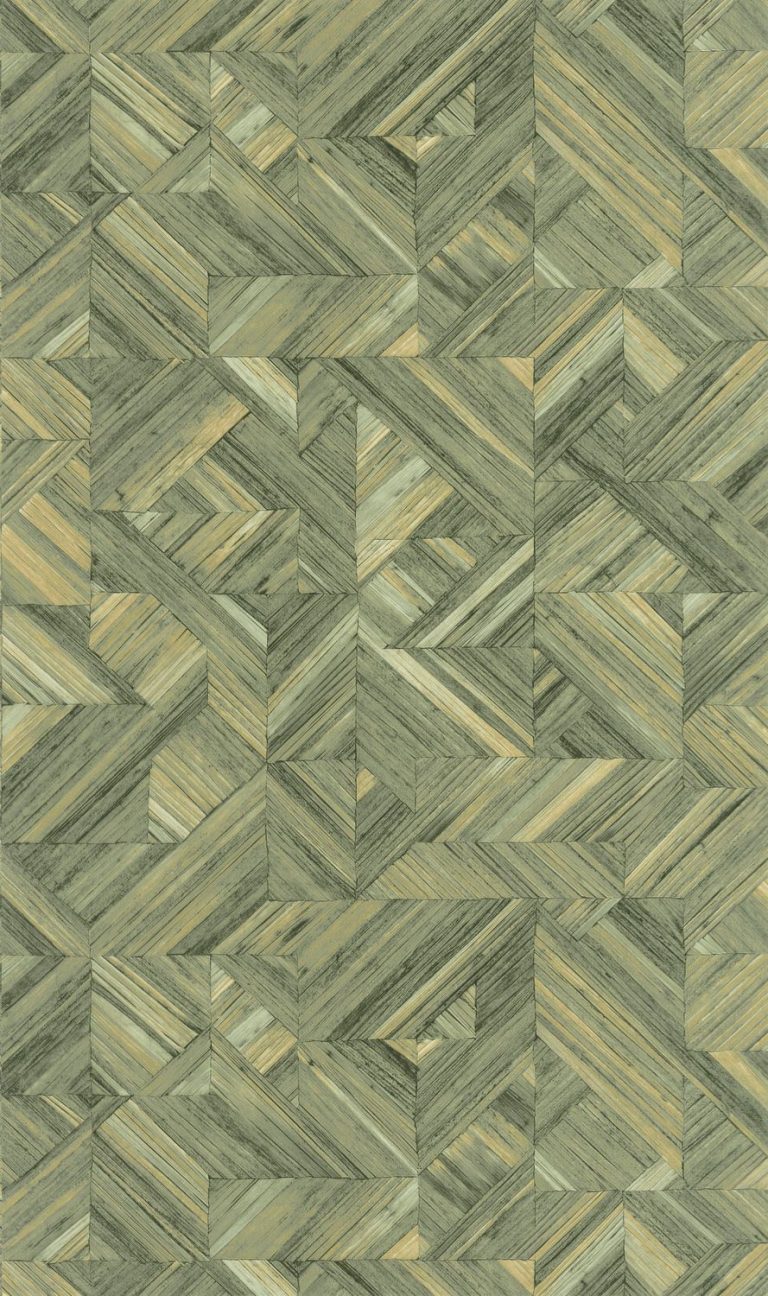 Обои — Casadeco — BALI — Paille — Vert sauge (арт. 88187144)