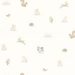 Обои — Casadeco — ONCE UPON A TIME — Companions of the forest — Naturel (арт. 88259197)