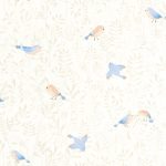 Обои — Casadeco — ONCE UPON A TIME — Flying bird — Bleu ciel (арт. 88316471)