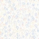 Обои — Casadeco — ONCE UPON A TIME — Wild garden — Bleu ciel (арт. 88326782)