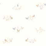 Обои — Casadeco — ONCE UPON A TIME — Companions of the farm — Naturel (арт. 88372931)