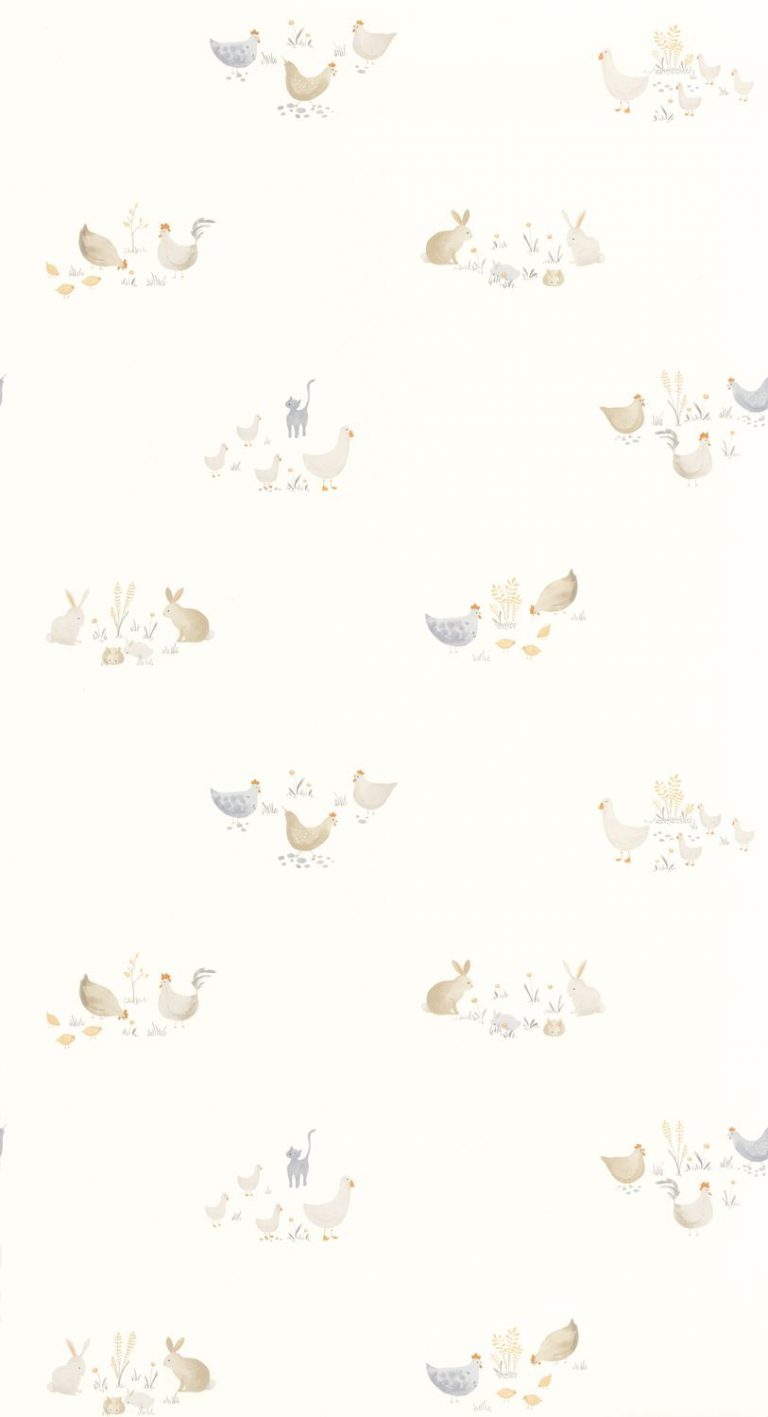 Обои — Casadeco — ONCE UPON A TIME — Companions of the farm — Naturel (арт. 88372931)