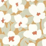 Обои — Casadeco — ICONIC — Flower power — Jaune d’or (арт. 88392323)