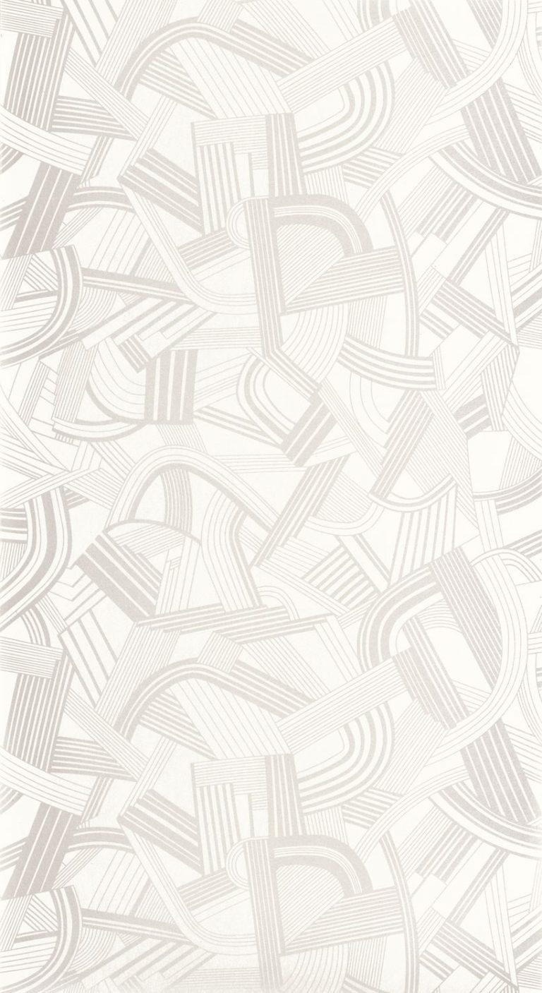 Обои — Casadeco — TWENTIES — Music hall — Blanc neige (арт. 88690226)