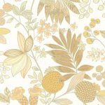 Обои — Casadeco — CALIFORNIA — Palm springs — Jaune citron (арт. 88802121)