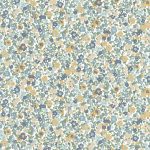 Обои — Casadeco — FLOWER MARKET — Pansy — Bleu / jaune (арт. 89216329)
