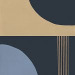 Обои — Casadeco — MILANO SIXTIES — Pop art — Encre / orange (арт. 89373939)