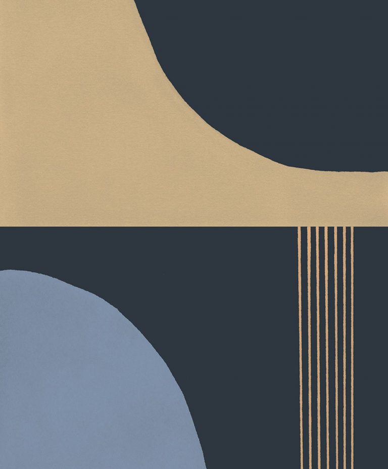 Обои — Casadeco — MILANO SIXTIES — Pop art — Encre / orange (арт. 89373939)