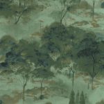 Обои — Casadeco — RIVERSIDE 4 — Sila — Vert eucalyptus (арт. 89557958)