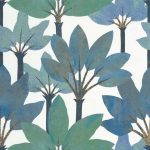 Обои — Casadeco — BABYLONE — Babel — Bleu mediterranee (арт. 89716801)