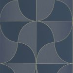 Обои — Casadeco — ALCHIMIE — Virevolte — Bleu marine (арт. 89936844)