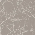 Обои - Casadeco - RIVERSIDE 3 - Riverside arbre - Chataigne (арт. 16962625)