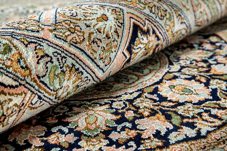 Индийский ковёр из шёлка — KASHMIR SILK