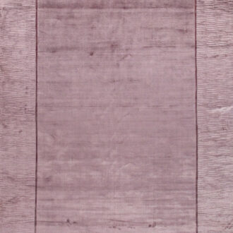 Индийский ковёр из арт-шёлка - EDINBURG - 168 x 238 (EDI_R_BORDER-LAVENDER)