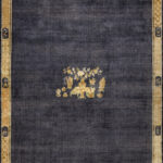 Индийский ковёр из шёлка - VINTAGE SILK - 244 x 314 (VIN_R_CH05-CH.BLK)