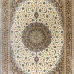 Иранский ковёр из шёлка - QUM MM IR - 300 x 410 (QUM_IR_14-286-IR AHMADI)
