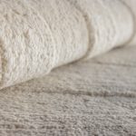 Индийский ковёр из шерсти альпаки — BLANC DE BLANCS