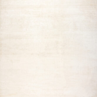 Индийский ковёр из шёлка - BLANC DE BLANCS - 250 x 309 (BNC_R_PLAIN-CORNER-WHITE)