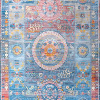 Турецкий ковёр из полиэфирного шёлка - MYSTIC - 240 x 340 (MYST_M_0612A-NAVY-GREY)