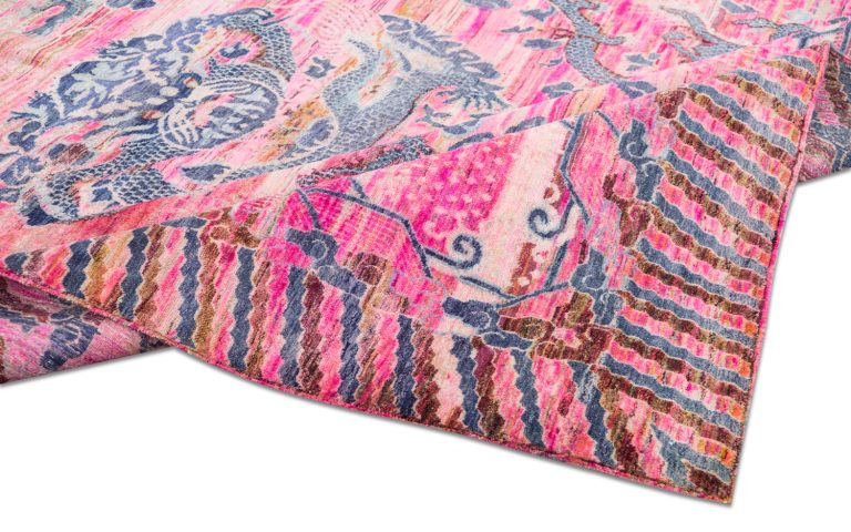 Индийский ковёр из шёлка — VINTAGE SILK