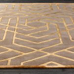 Индийский ковёр из шерсти — GEOMETRIC
