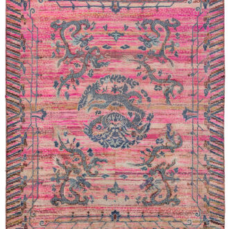 Индийский ковёр из шёлка - VINTAGE SILK - 239 x 298 (VIN_R_AJ336-LPIN-MIX)