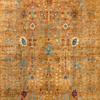 Пакистанский ковёр из шерсти - SULTAN R - 276 x 389 (SLT_R_BRN-BRN(276x389))