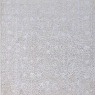 Индийский ковёр из шерсти - KING OF AGRA - 204 x 204 (RAJ14_R_RO8-CRE-CRE)