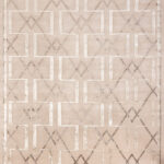 Индийский ковёр из шерсти - CARTIE COLLECTION - 250 x 348 (CARC_R_ART DECO-7-BGE)