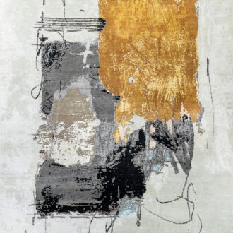 Индийский ковёр из шерсти - HOLLYWOOD ART - 290 x 395 (STU_R_CE6621-IVORY-GREY)