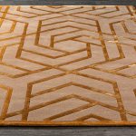 Индийский ковёр из шерсти — GEOMETRIC