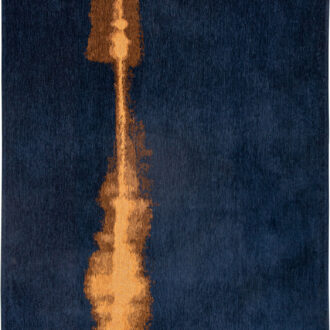 Бельгийский ковёр из полиэфирного шёлка - Christian Fischbacher - 140 x 200 (CRFI_M_9056-NAVY)