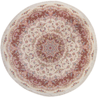 Иранский ковёр из шерсти - TABRIZ 40 - 200 x 200 (T40_IR_15-2A(Round))