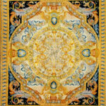 Ковёр из шерсти - SAVONNERIE R - 305 x 429 (SAVR_R_S-193-B)