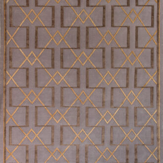 Индийский ковёр из шерсти - CARTIE COLLECTION - 293 x 391 (CARC_R_ART DECO-7-MLT)
