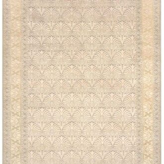 Индийский ковёр из шерсти - KING OF AGRA - 255 x 304 (RAJ14_R_NO45-GRY-CRE BQ11/AF12)
