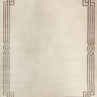 Индийский ковёр из шерсти - RUSSEL SQUARE - 286 x 390 (RUSS_R_BRAID-COL-3)