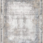 Турецкий ковёр из эвкалиптового шёлка - VERSAİLLES PALACE - 240 x 340 (VERP_M_M460A-CREAM-DGRAY)