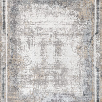 Турецкий ковёр из эвкалиптового шёлка - VERSAİLLES PALACE - 240 x 340 (VERP_M_M460A-CREAM-DGRAY)