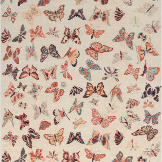 Пакистанский ковёр из шерсти - BUTTERFLY - 199 x 301 (BUTF_R_MLT(199X301))