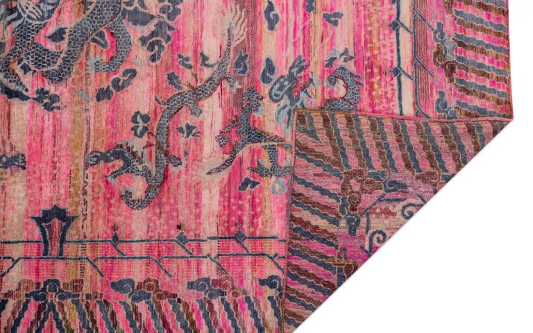 Индийский ковёр из шёлка — VINTAGE SILK