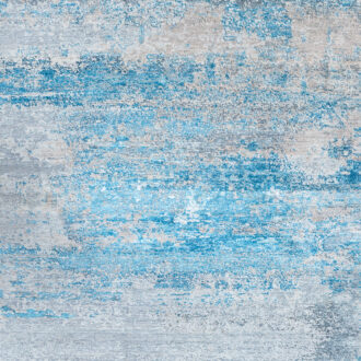 Индийский ковёр из шерсти - WEST HOLLYWOOD - 301 x 394 (WESH_R_PJ2103-GREY-BLUE)