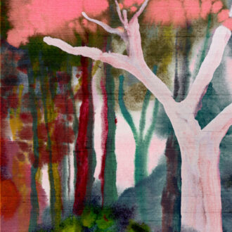 Обои Arte - BANYAN - Red Blossom 11530 (коллекция Alaya)