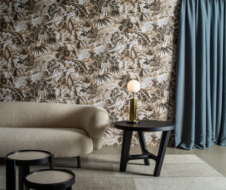 Обои Arte — TROPICALI — Linen Silver — 33002